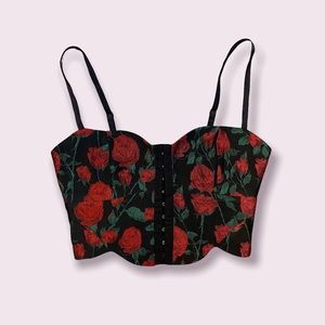 for love and lemons vivien rose bustier